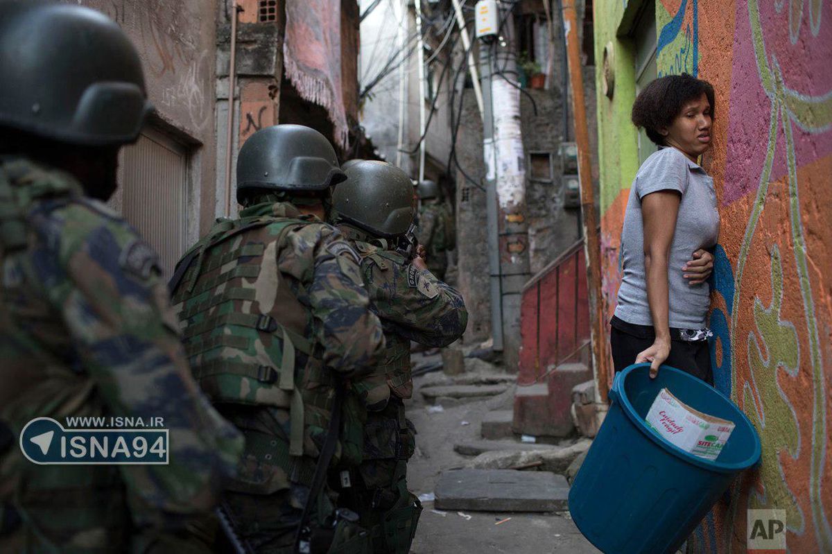 رعب و وحشت در خیابان‌های ریو دوژانیرو +عکس