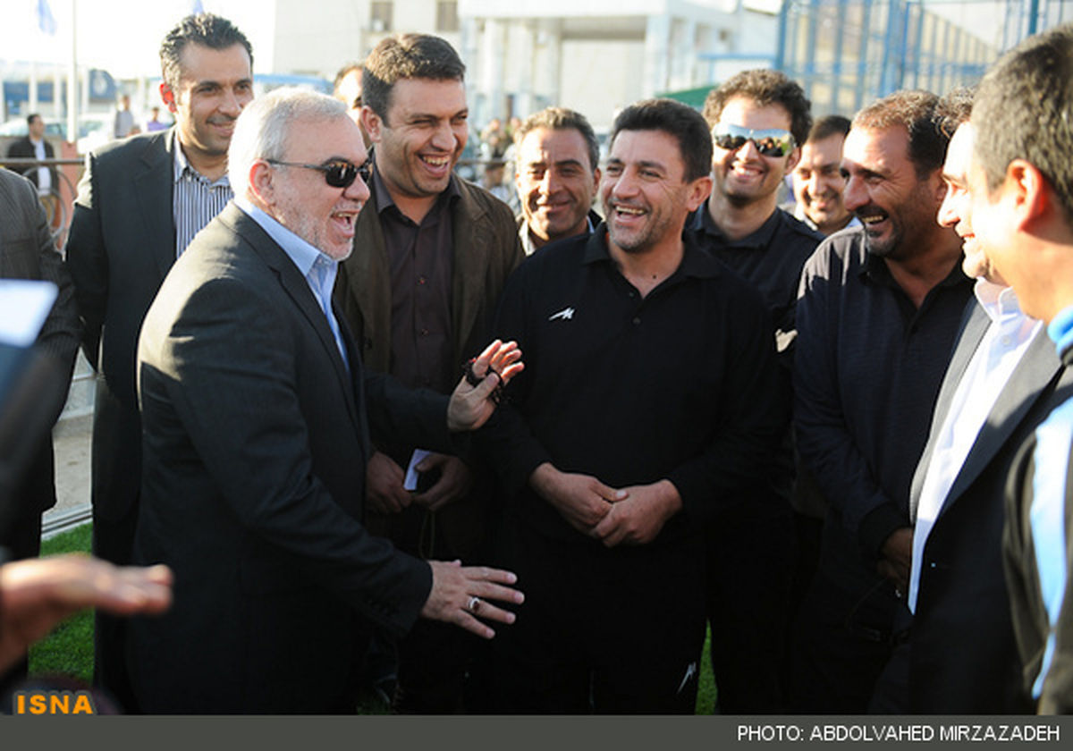 عکس/خنده‌های قلعه‌نویی و فتح‌الله‌زاده