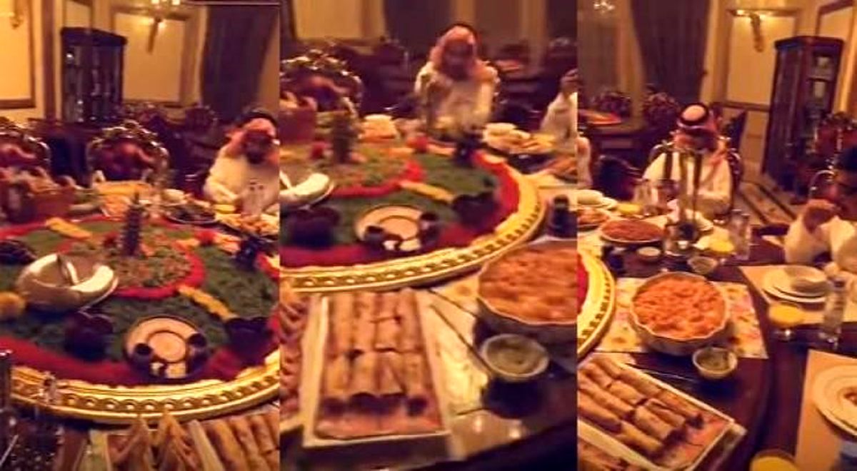 عربهایی که با سفره افطارشان هم پُز میدهند! +عکس