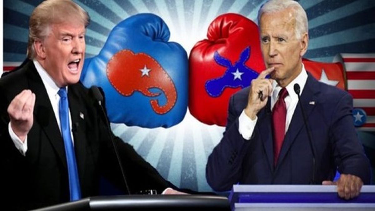 ترامپ مجری مناظره را به همدستی با جو بایدن متهم کرد!