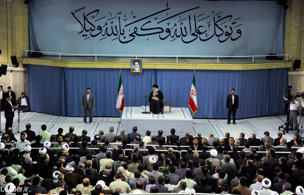 دیدار دست اندرکاران برگزاری انتخابات با رهبر انقلاب