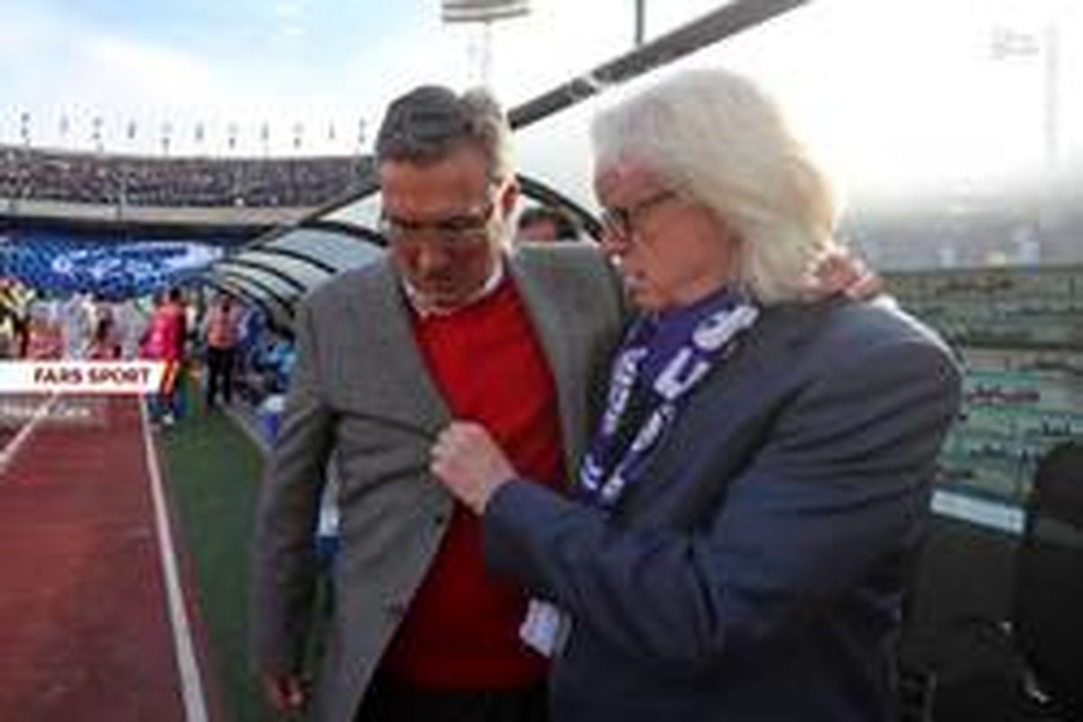 عکس: حرکت عجیب شفر با کت برانکو