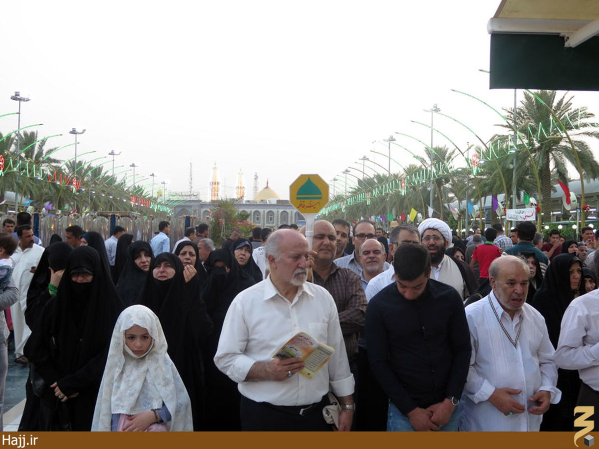 تصاویر اعیاد شعبانیه در بین الحرمین
