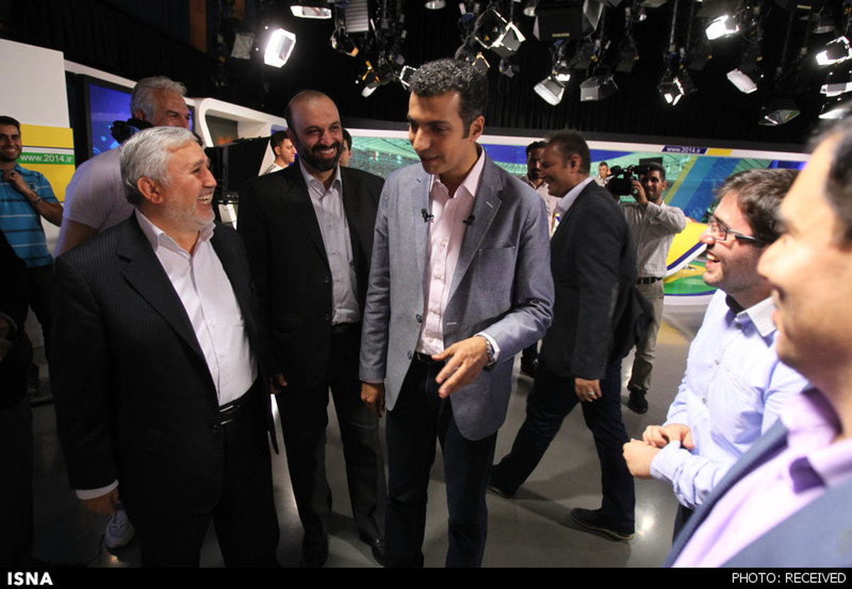 بازدید دارابی از برنامه فردوسی‌پور