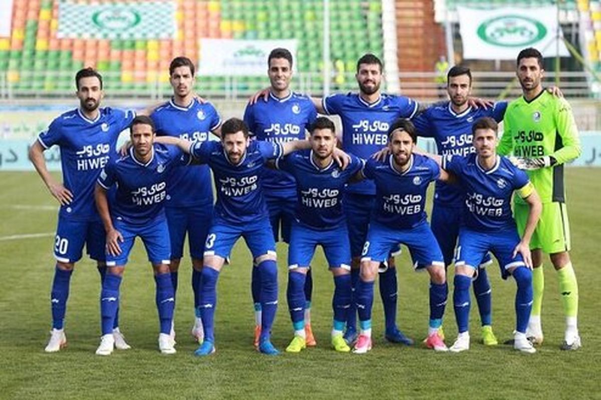 ۱۱ مرد استقلالی مقابل گل گهر