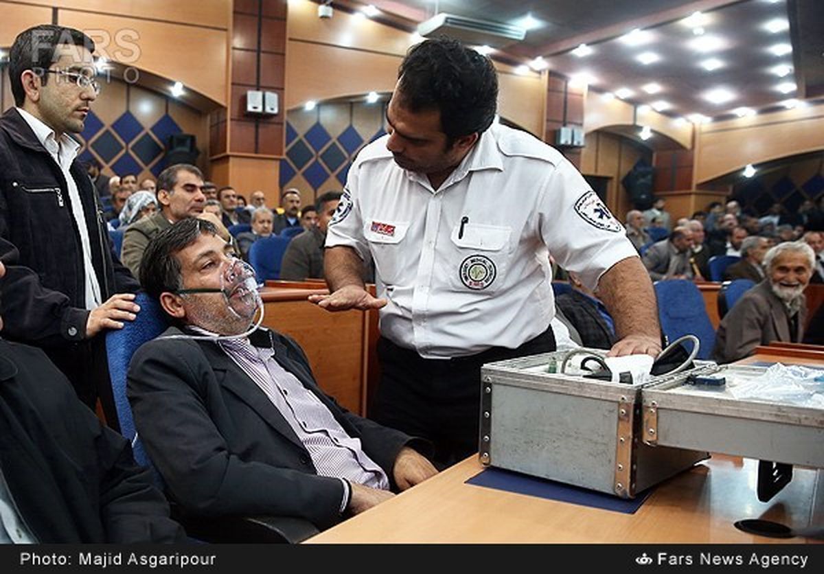 عکس/دیدن روحانی در سخت‌ترین شرایط