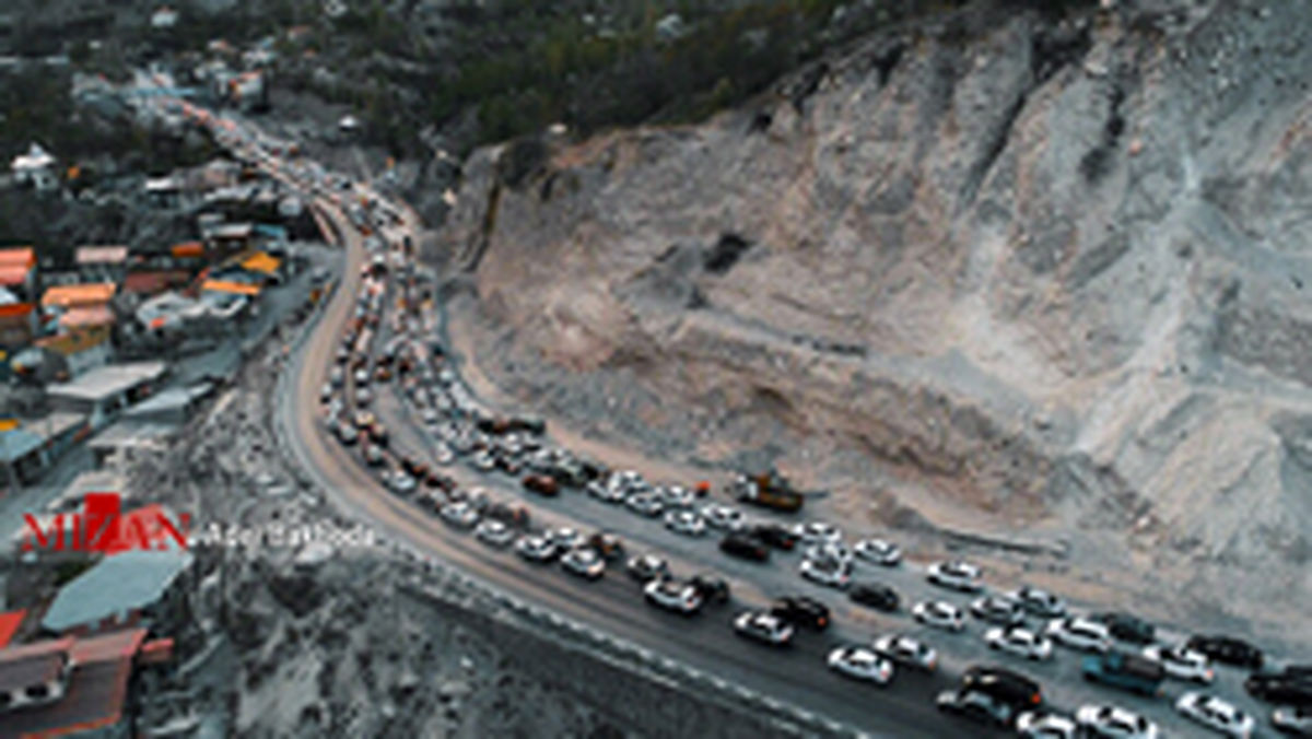 ترافیک سنگین در آزادراه کرج-تهران