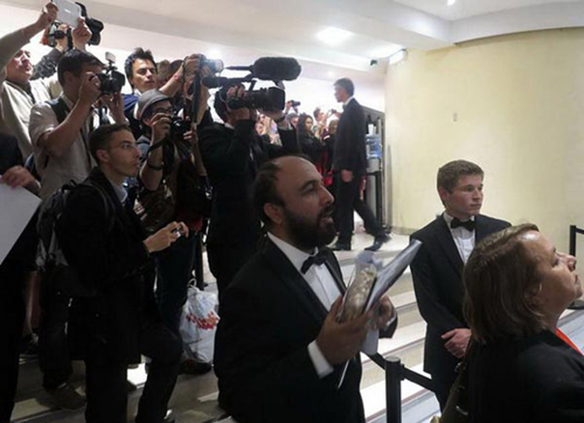 رضا عطاران در جشنواره کن/عکس