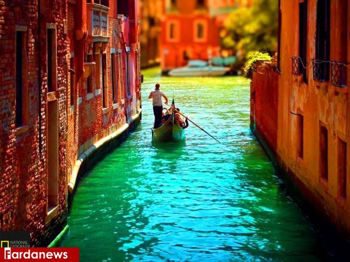 تصویری زیبا از شهر ونیز در کشور ایتالیا