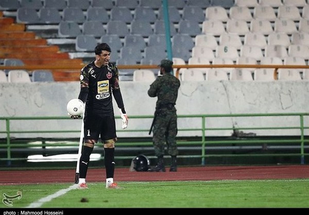 پزشک پرسپولیس: بیرانوند وقتکشی نکرد، مصدوم بود