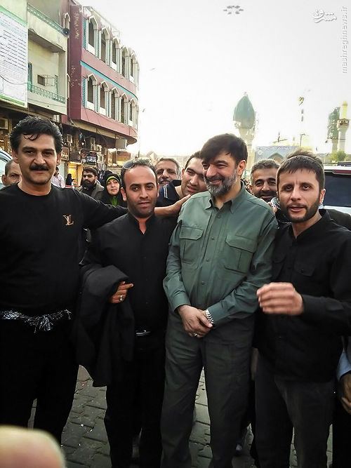 عکس:سردار رادان در پیاده‌روی کربلا