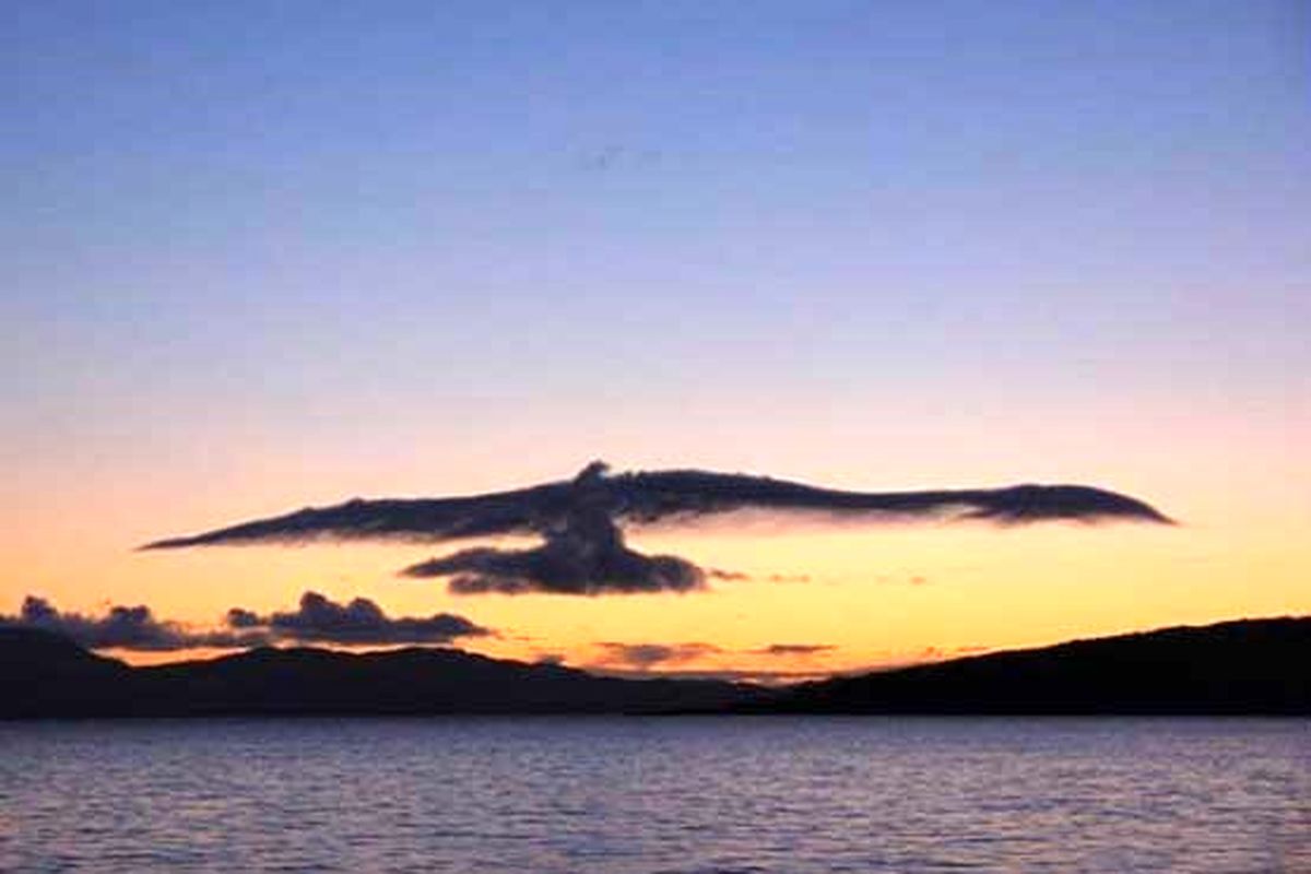 ابرهای شگفت انگیز در آسمان/تصاویر