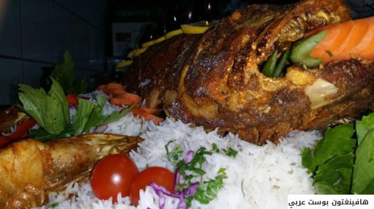 تصاویر دیده نشده از سفره رنگین پادشاه عربستان