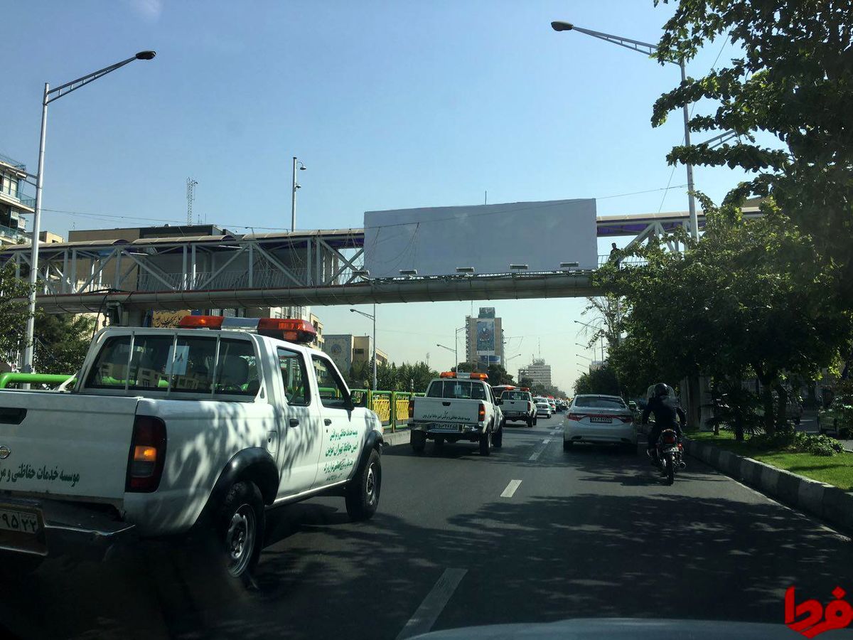 راه‌بندان به خاطر رزمایش پلیس +توضیح مسئولین