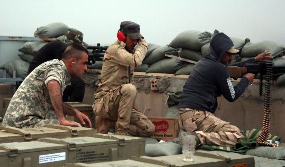 جدیدترین گزارش میدانی از نبرد در جبهه تکریت + عکس