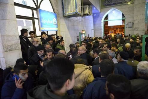 تصاویر: قالیباف در مراسم یادبود شهید سپهبد حاج قاسم سلیمانی