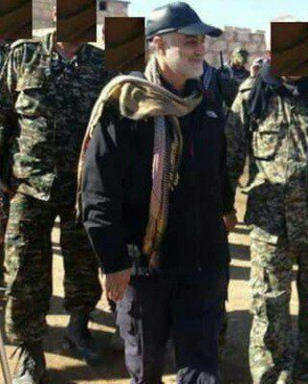 تصویری جدید از حاج قاسم در سوریه