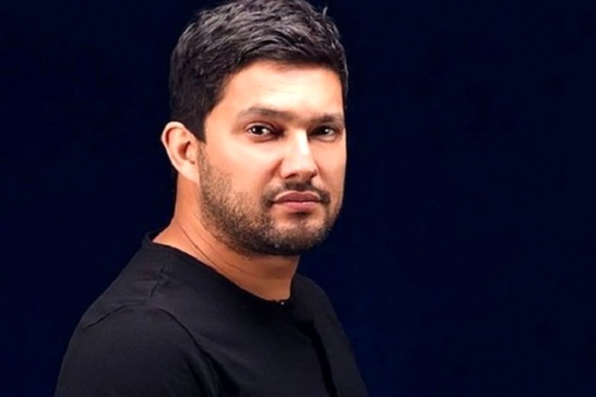 تیپ متفاوت حامد بهداد در مراسم خاکسپاری شجریان +عکس