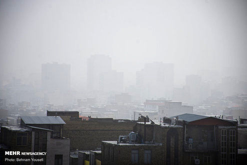 تصاویر: آلایندگی صنایع، پیشتاز آلودگی هوای اراک