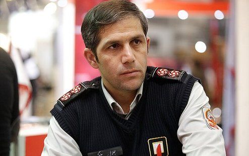 حریق انبار لوازم بهداشتی در غرب تهران