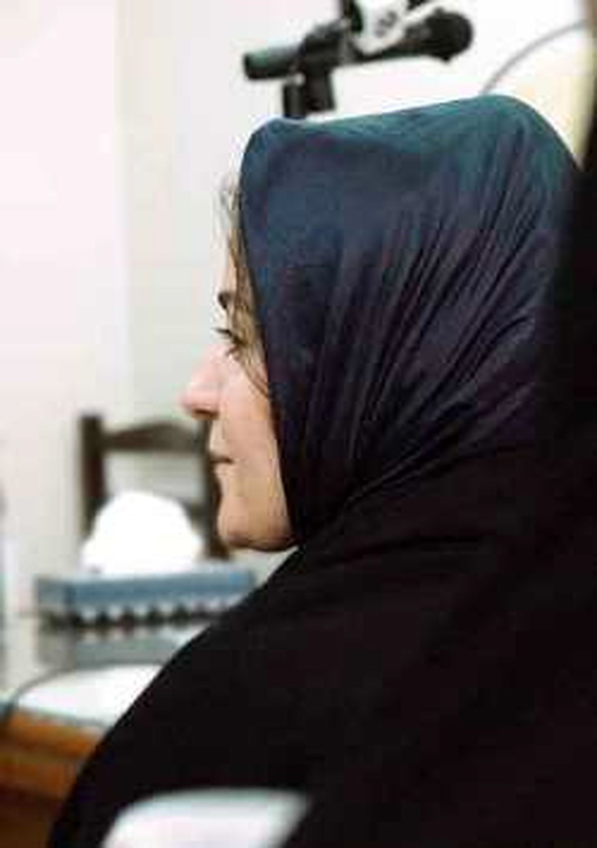 تقدیر شهلا جاهد از آیت الله هاشمی شاهرودی