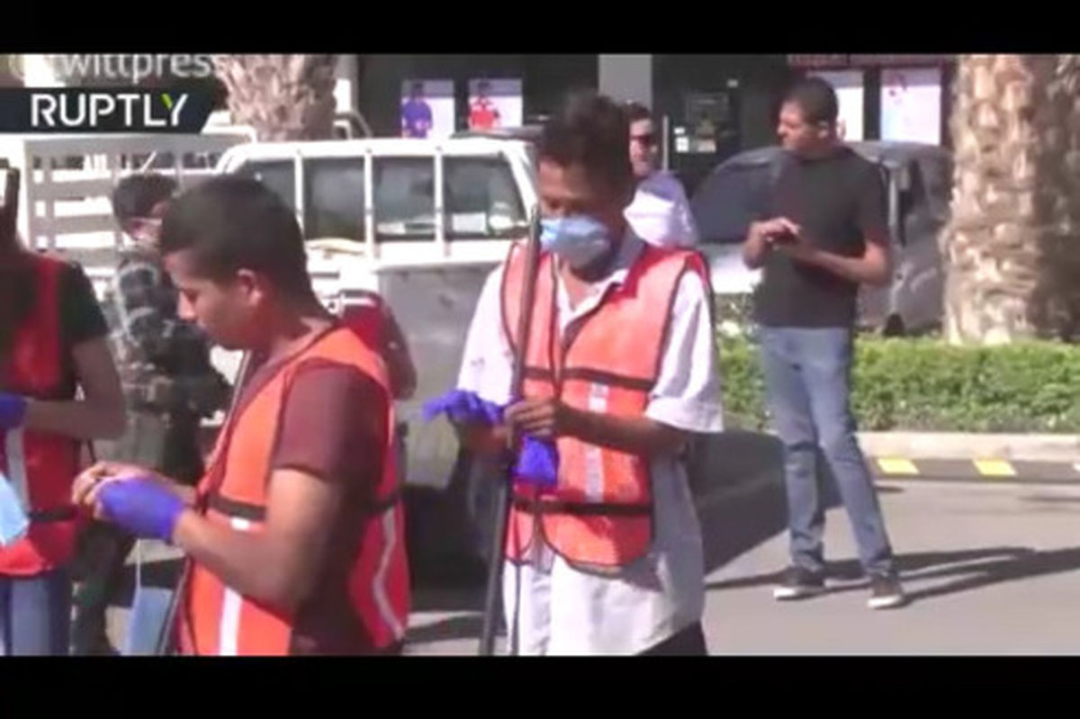 تنبیه عجیب ناقصان قرنطینه کرونا در مکزیک +فیلم