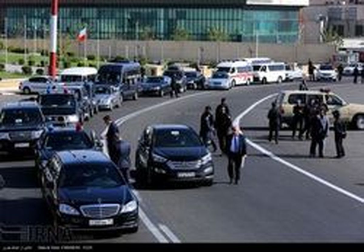 تیپ جالب گارد حفاظت پوتین در سفر تهران +عکس