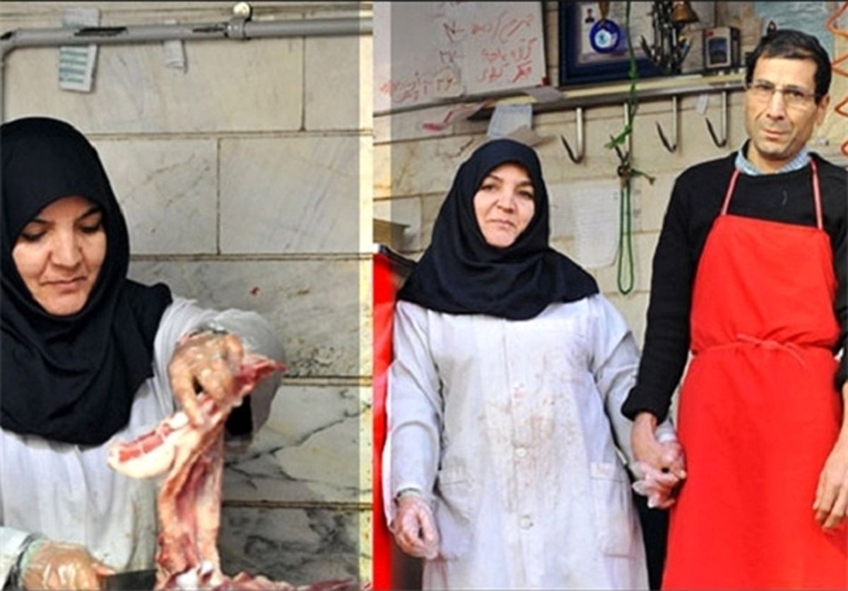 زندگی زن و شوهر قصاب / تصاویر
