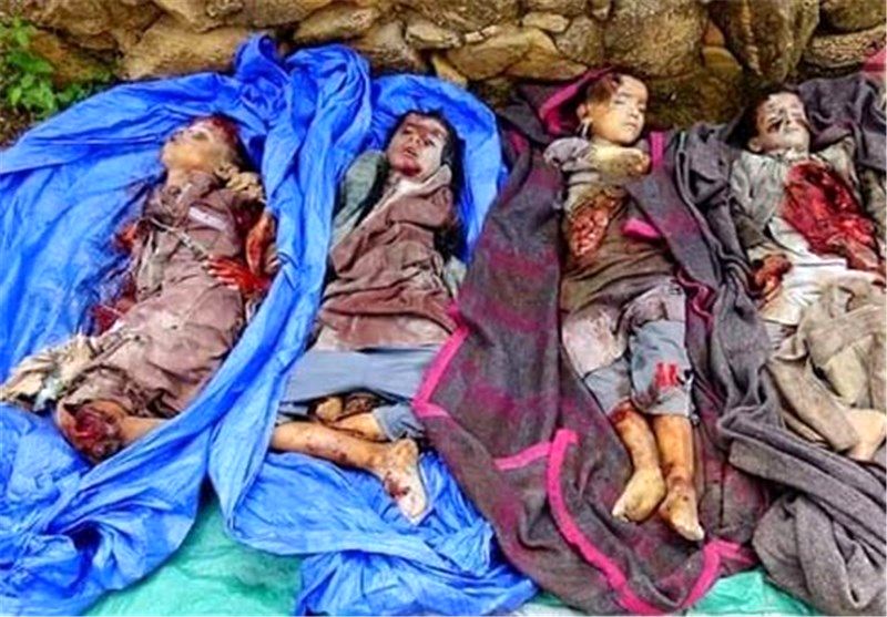 جنایات فجیع امروز عربستان در یمن +تصاویر