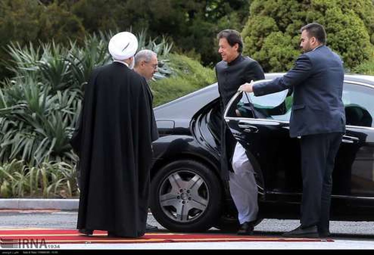 تصاویر: استقبال رسمی روحانی از «عمران خان»