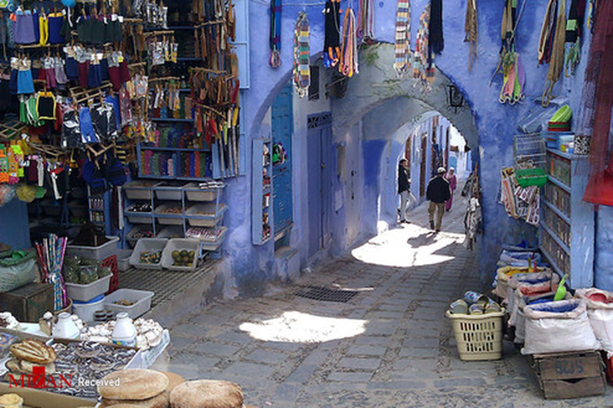 تصاویر: شهر آبی مراکش