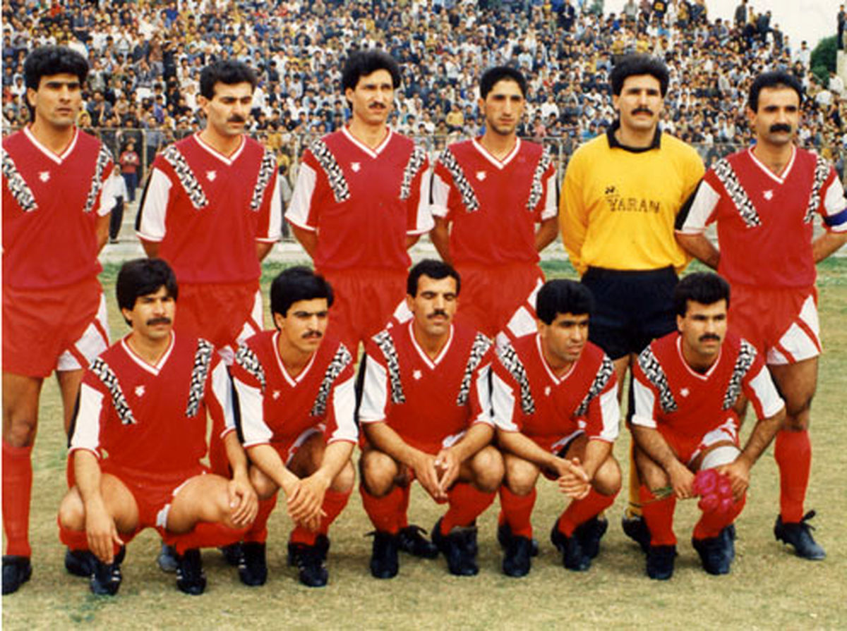 طوفان زرد وقتی قرمزپوش بود/عکس