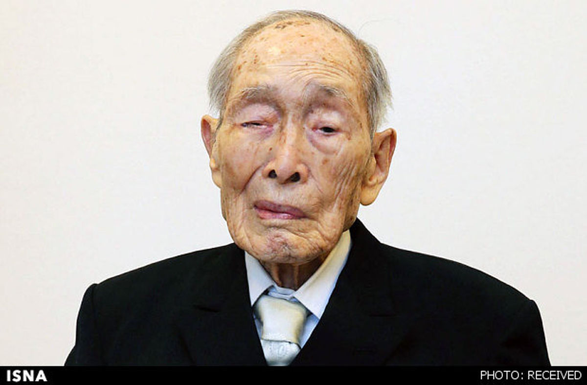 پیرترین مرد جهان 112 ساله شد/عکس