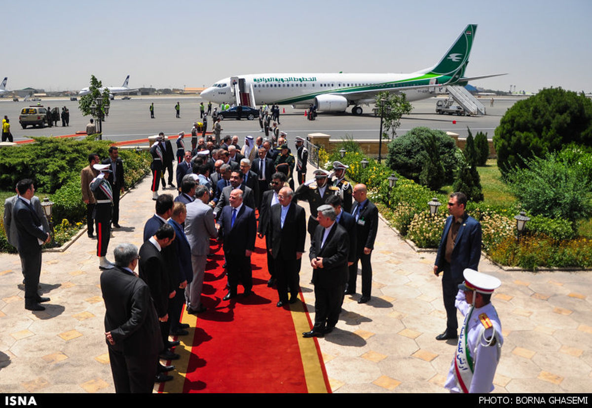 نخست‌وزیر عراق در تهران/تصاویر