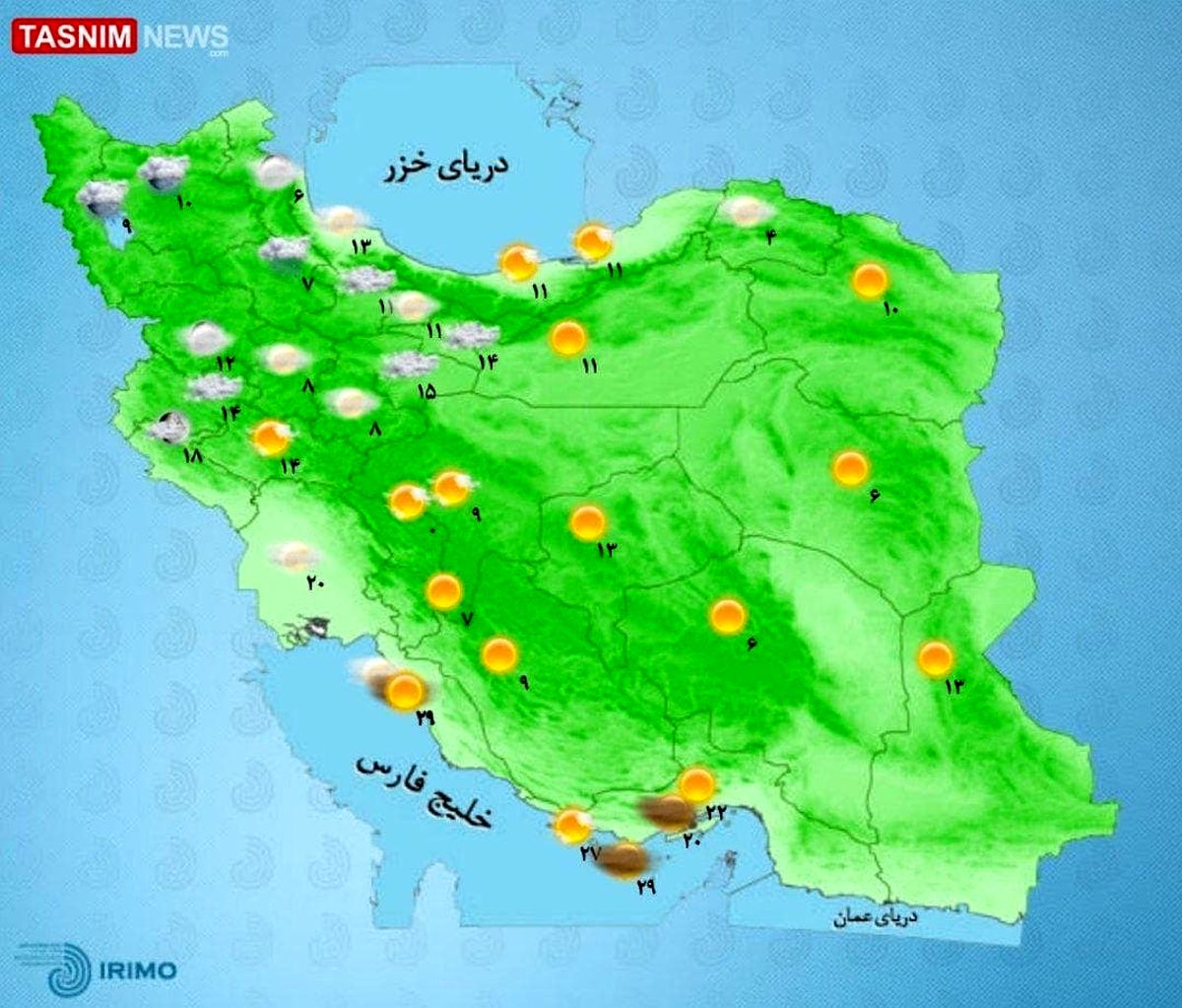 افزایش آلودگی هوا در تهران و البرز