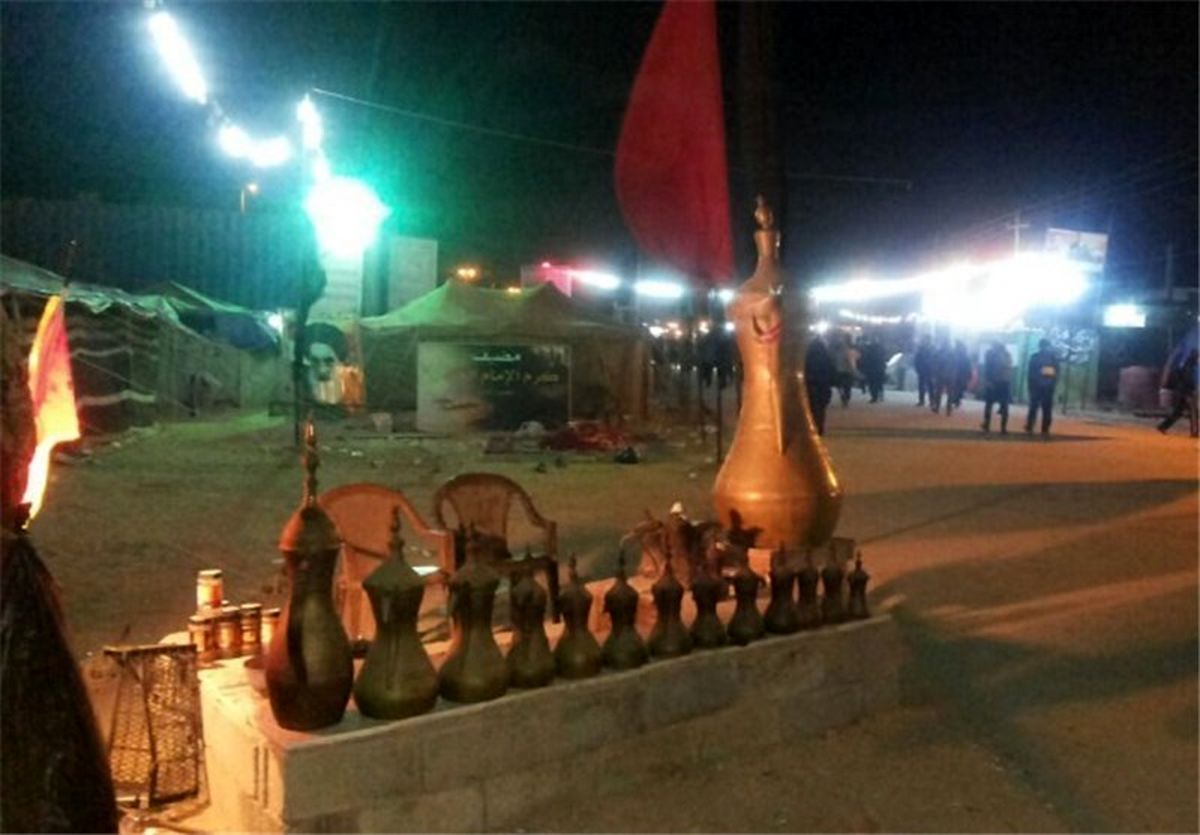 خلاقیت در مسیر خدمت رسانی به زائران اربعین +تصاویر