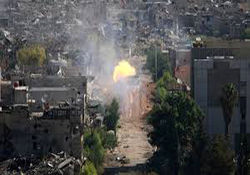 حمله خمپاره‌ای تروریست‌ها به منازل مسکونی دمشق