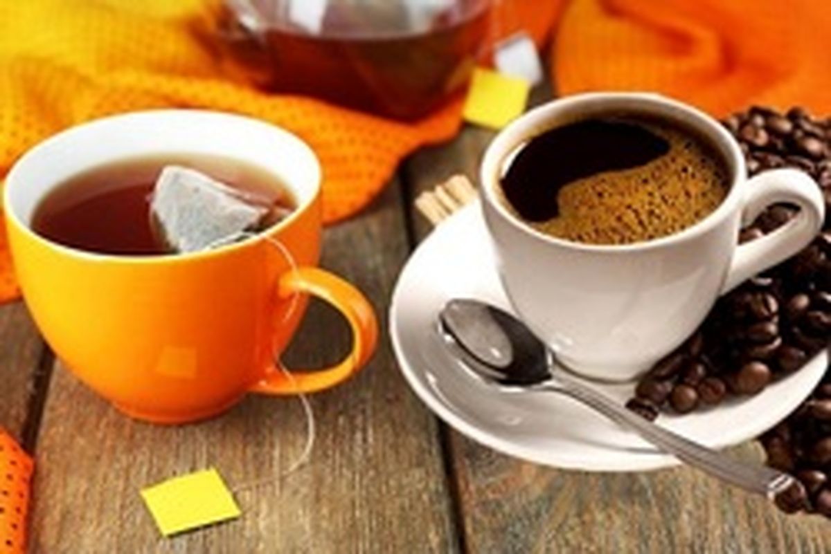 ۳ فنجان قهوه و چای در روز مانع سکته قلبی میشود