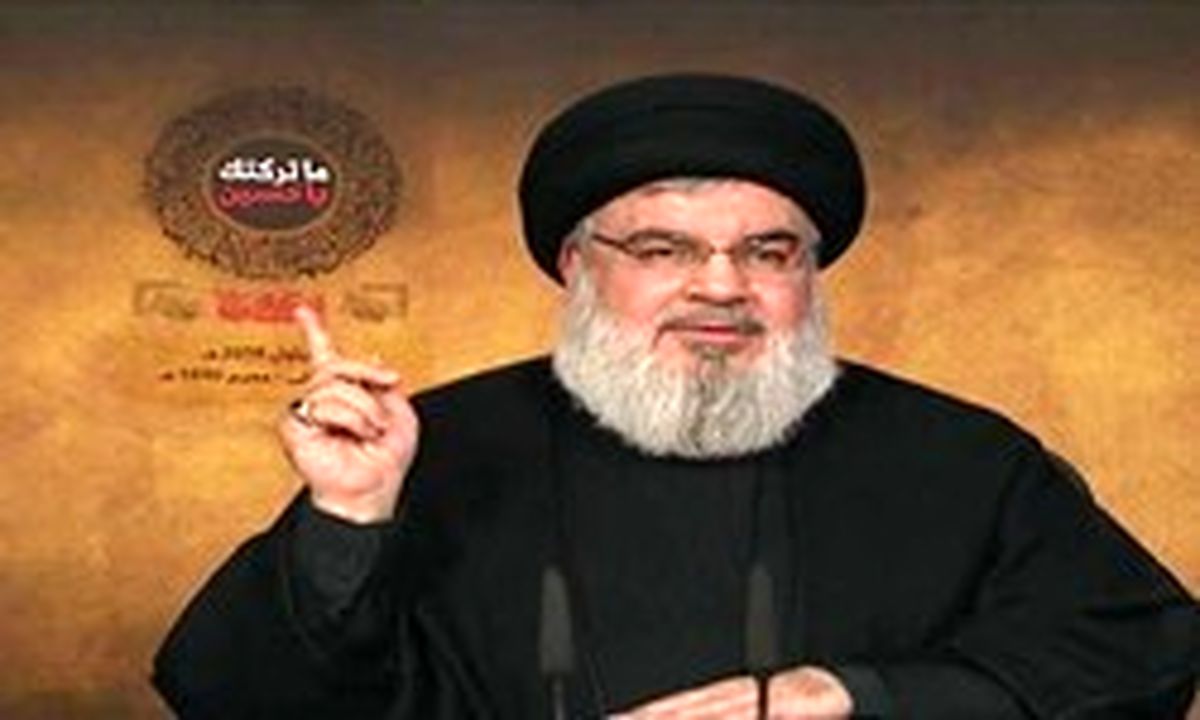 «نصرالله» مردم را به تجدید بیعت با امام حسین (ع) فراخواند