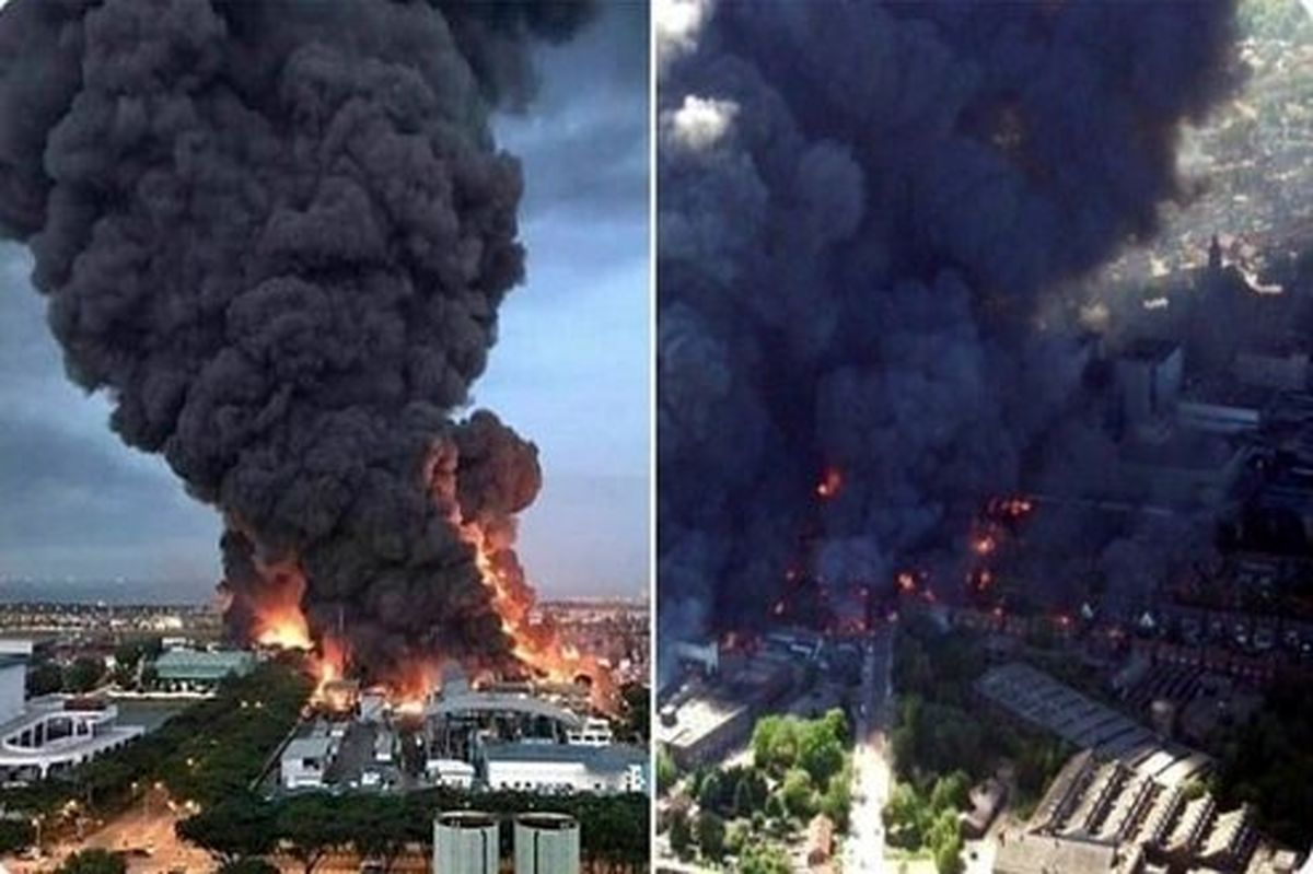 انفجار مهیب در حومه «بریستول» انگلیس