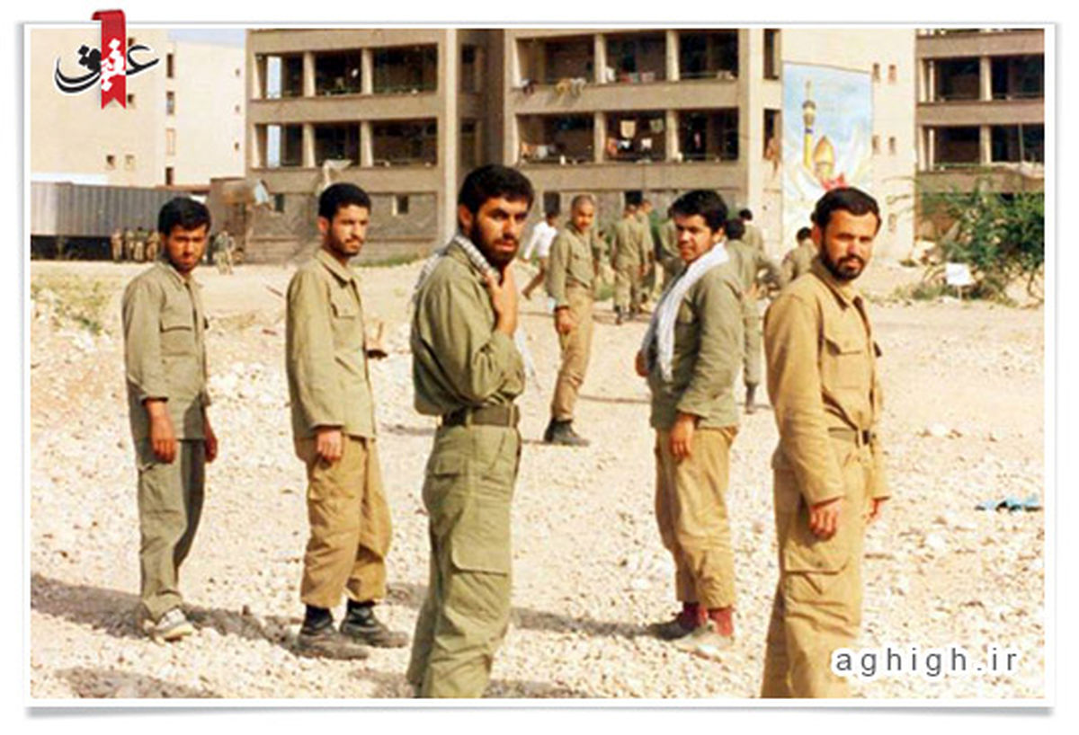 عکس/محمود کریمی در لباس رزم