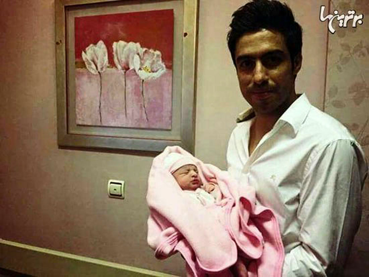 عکس: بازیکن استقلال پدر شد