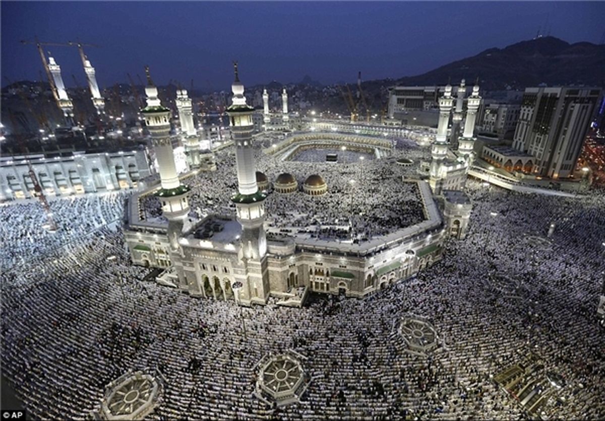 تصاویر روزنامه انگلیسی از حج امسال